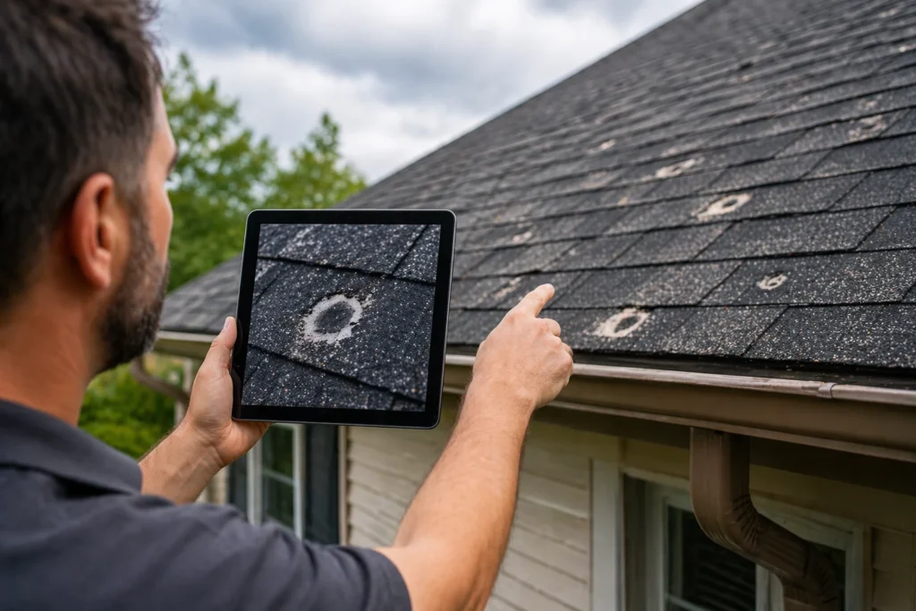 Document Hail Damage for an Insurance Claim 2