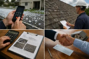 Hail Damage Roof Insurance Claim 1