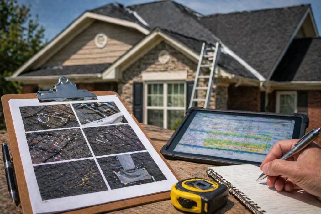 Hail Damage Roof Insurance Claim 6